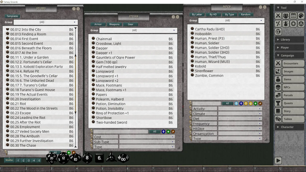 Fantasy Grounds - D&D Classics: B6 The Veiled Society (Basic) Screenshot 4