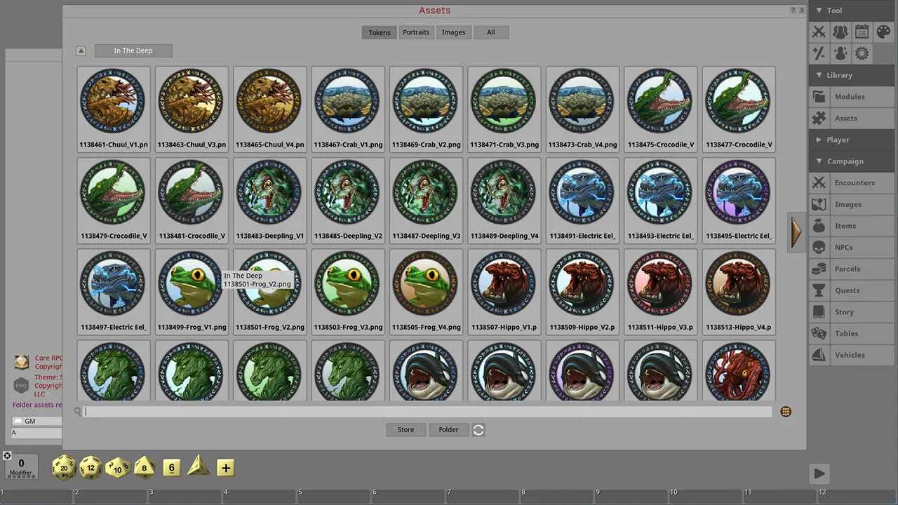 Fantasy Grounds - In The Deep Screenshot 2