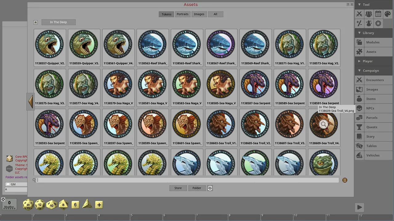 Fantasy Grounds - In The Deep Screenshot 1