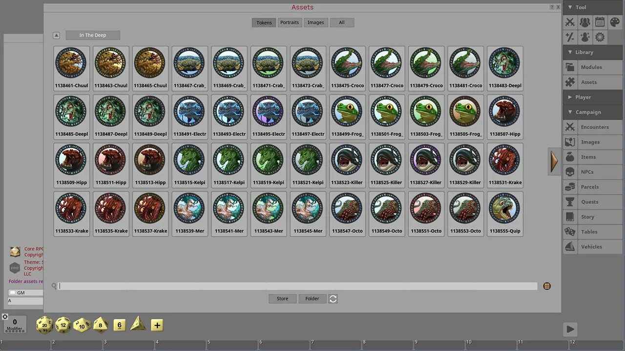 Fantasy Grounds - In The Deep Screenshot 4