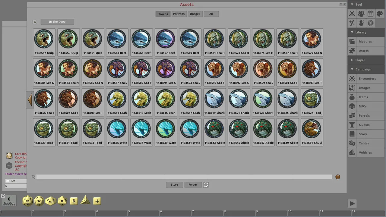 Fantasy Grounds - In The Deep Screenshot 3
