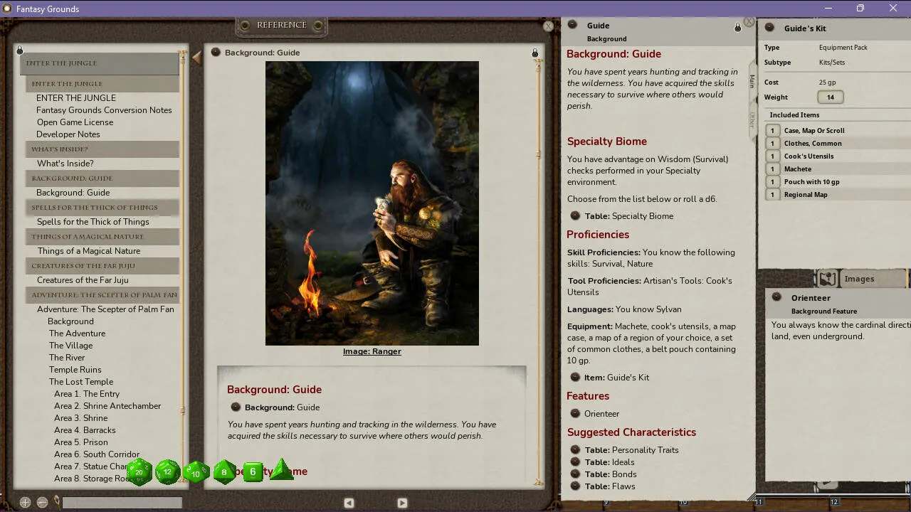 Fantasy Grounds - Enter the Jungle Screenshot 0