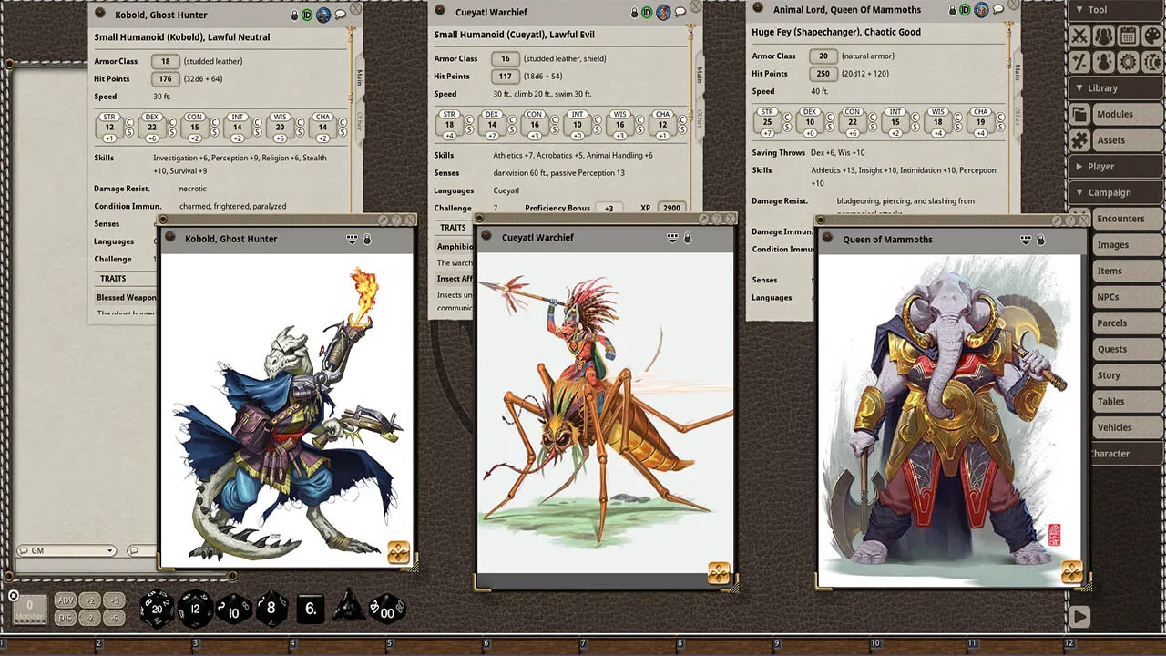 Fantasy Grounds - Tome of Beasts 3 for 5th Edition Screenshot 3