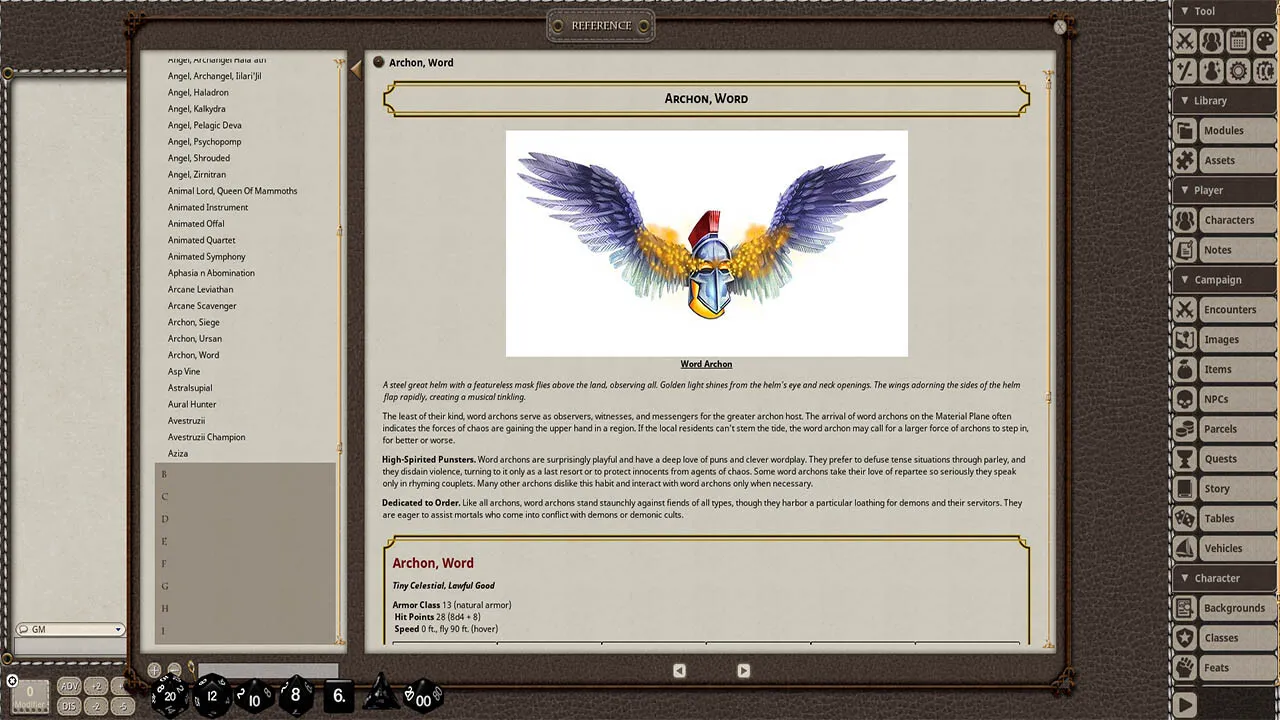 Fantasy Grounds - Tome of Beasts 3 for 5th Edition Screenshot 2
