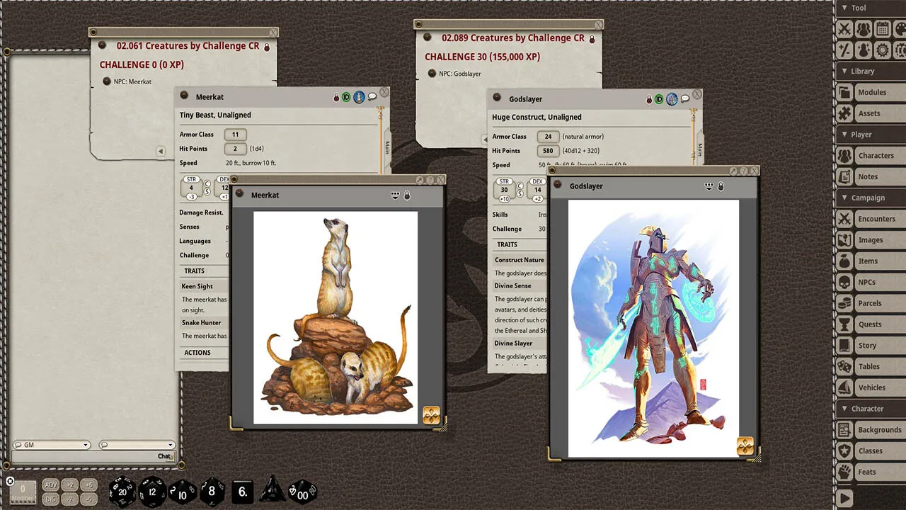 Fantasy Grounds - Tome of Beasts 3 for 5th Edition Screenshot 0