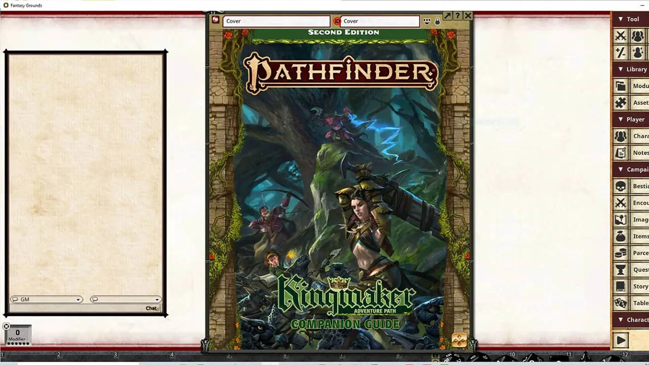 Fantasy Grounds - Pathfinder 2 RPG - Kingmaker Companion Guide Screenshot 0