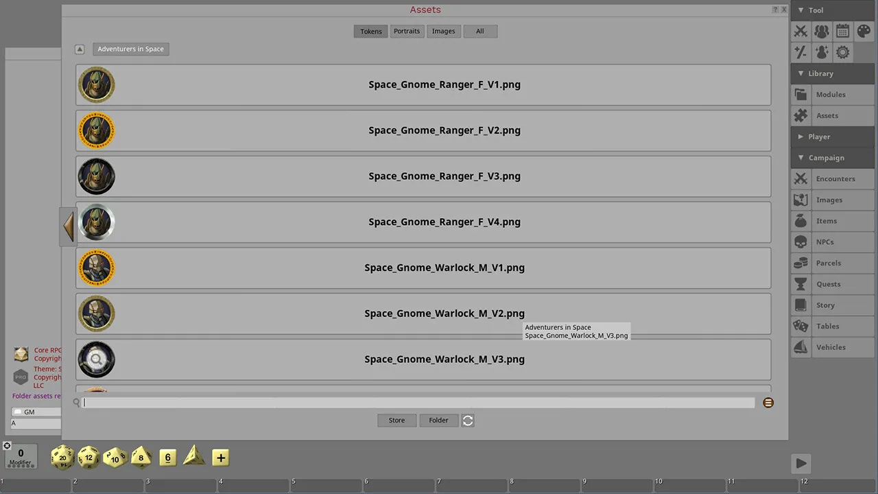 Fantasy Grounds - Adventurers in Space Screenshot 4
