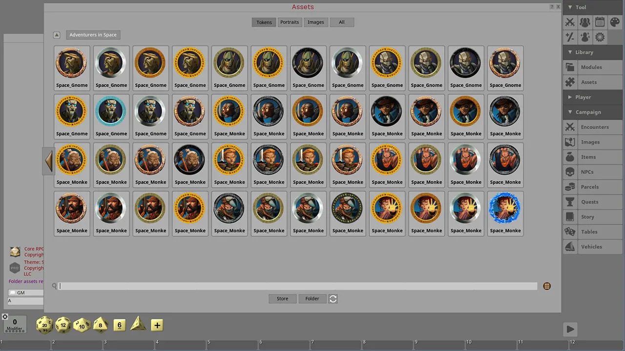 Fantasy Grounds - Adventurers in Space Screenshot 2
