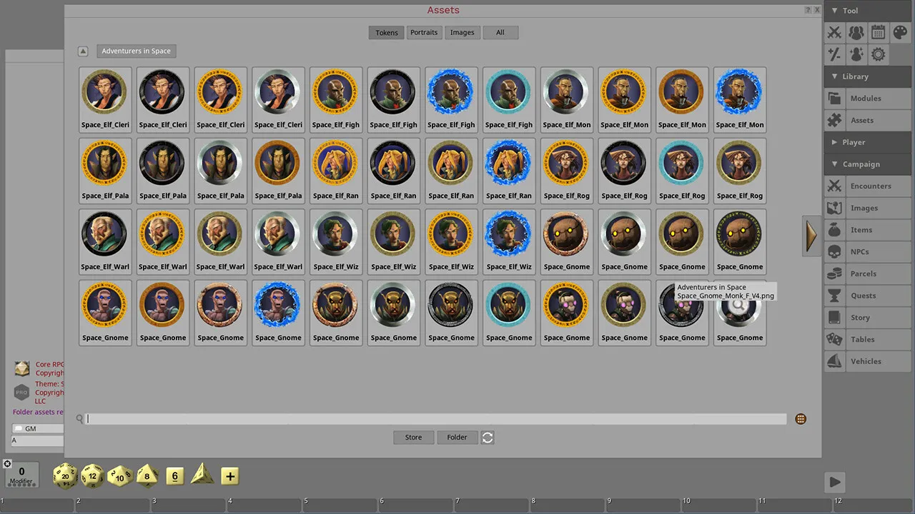 Fantasy Grounds - Adventurers in Space Screenshot 3