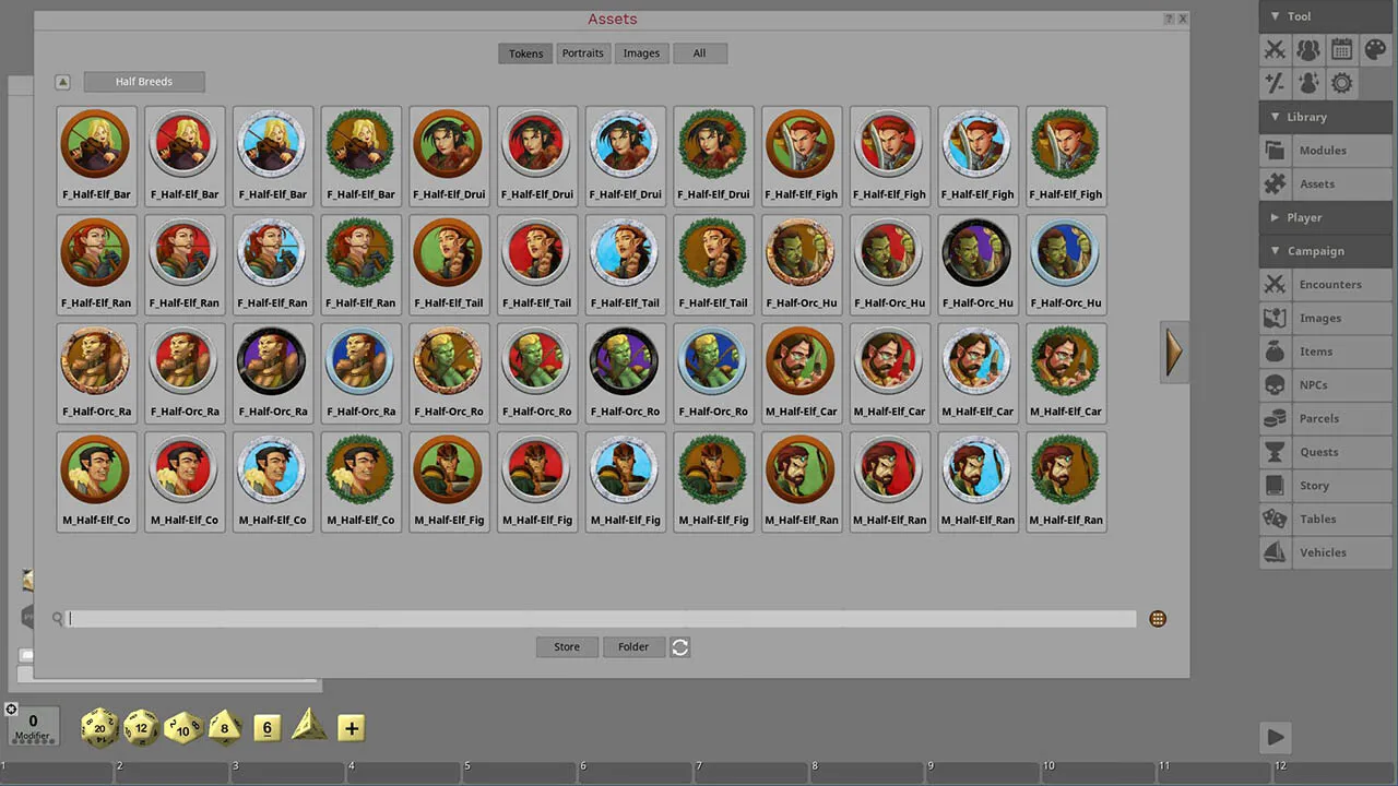 Fantasy Grounds - Half Breeds Screenshot 4