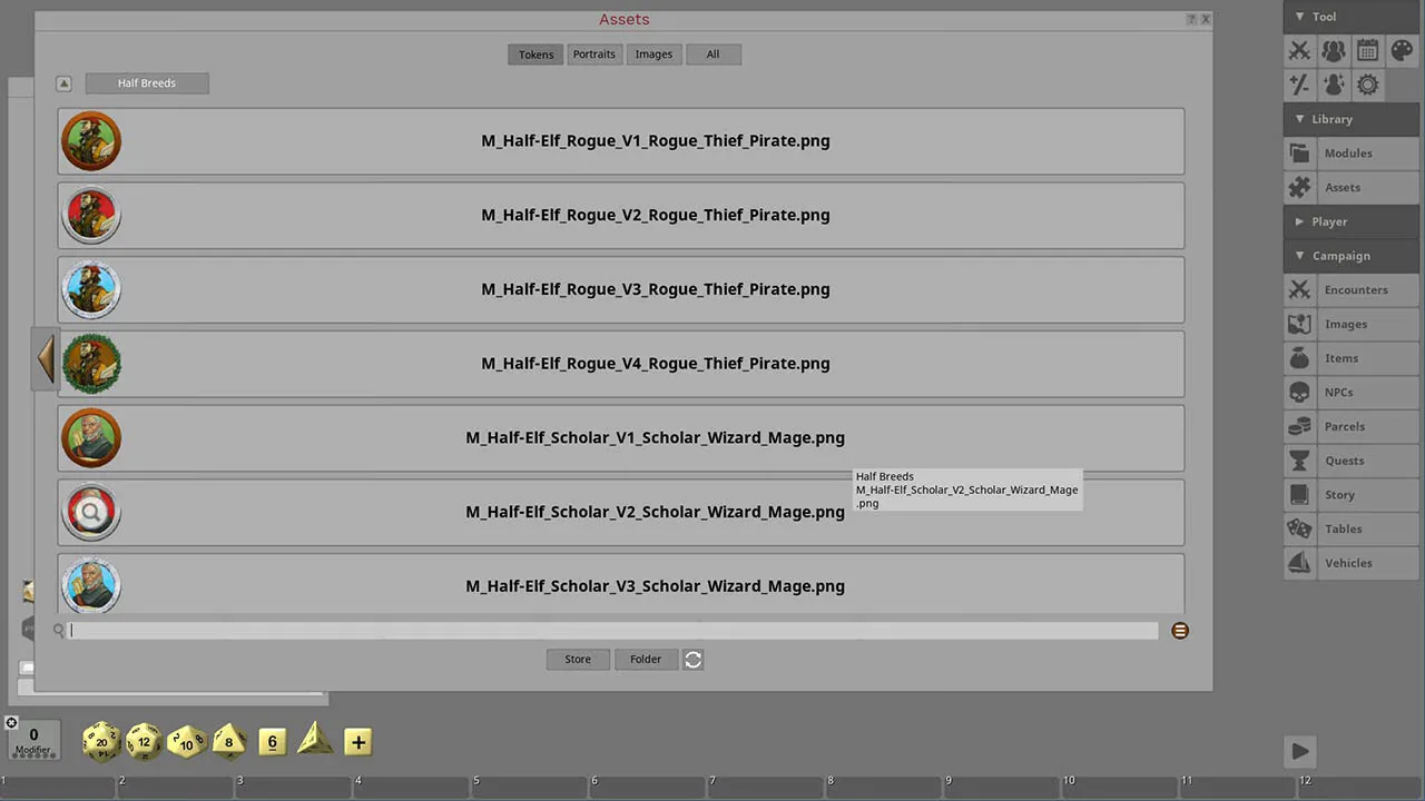 Fantasy Grounds - Half Breeds Screenshot 0
