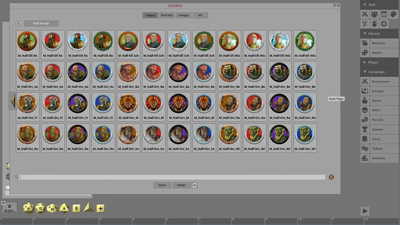 Fantasy Grounds - Half Breeds Screenshot 3