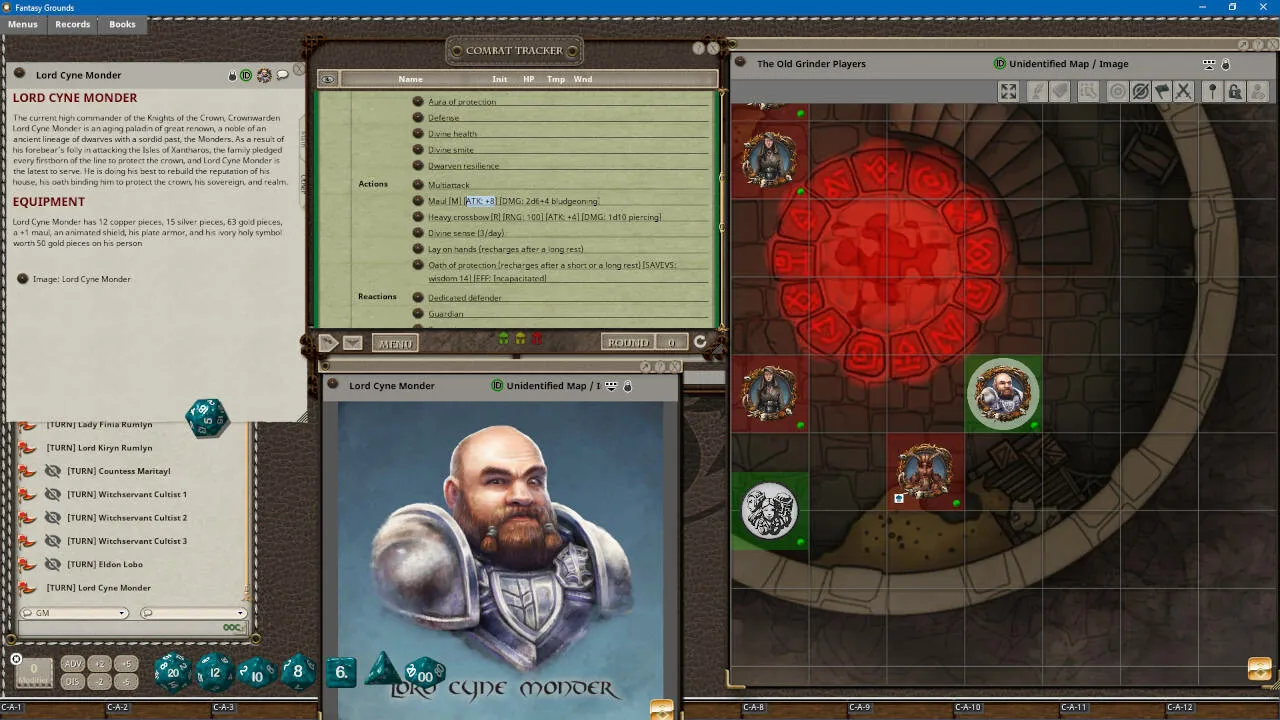 Fantasy Grounds - Crown of the Oathbreaker Screenshot 4