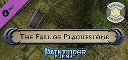 Fantasy Grounds - Pathfinder RPG - Pathfinder Flip-Mat: The Fall of Plaguestone