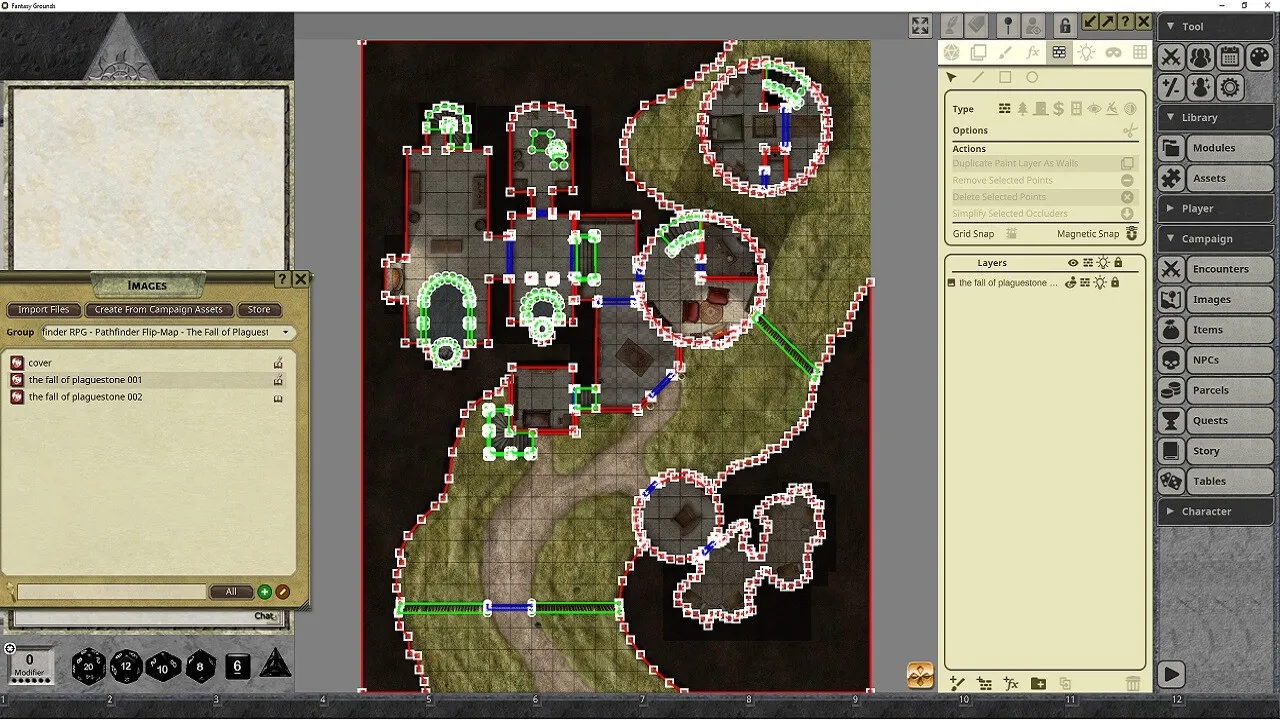 Fantasy Grounds - Pathfinder RPG - Pathfinder Flip-Mat: The Fall of Plaguestone Screenshot 2