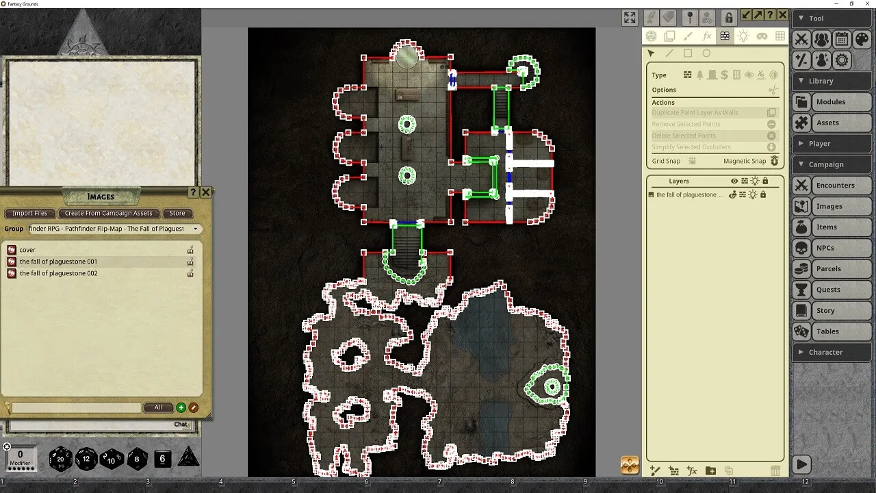 Fantasy Grounds - Pathfinder RPG - Pathfinder Flip-Mat: The Fall of Plaguestone Screenshot 0