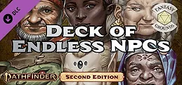 Fantasy Grounds - Pathfinder 2 RPG - Deck of Endless NPCs