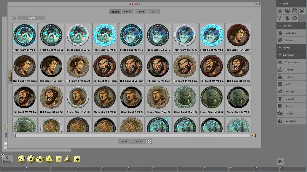 Fantasy Grounds - Giants Screenshot 2