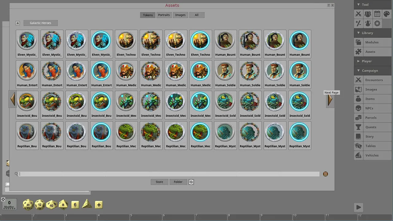 Fantasy Grounds - Galactic Heroes Screenshot 4