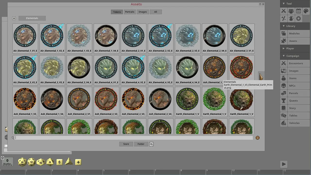 Fantasy Grounds - Elementals Screenshot 2