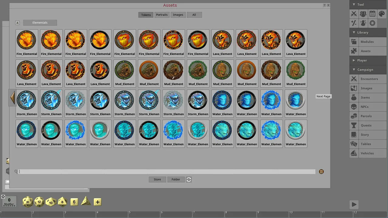Fantasy Grounds - Elementals Screenshot 3