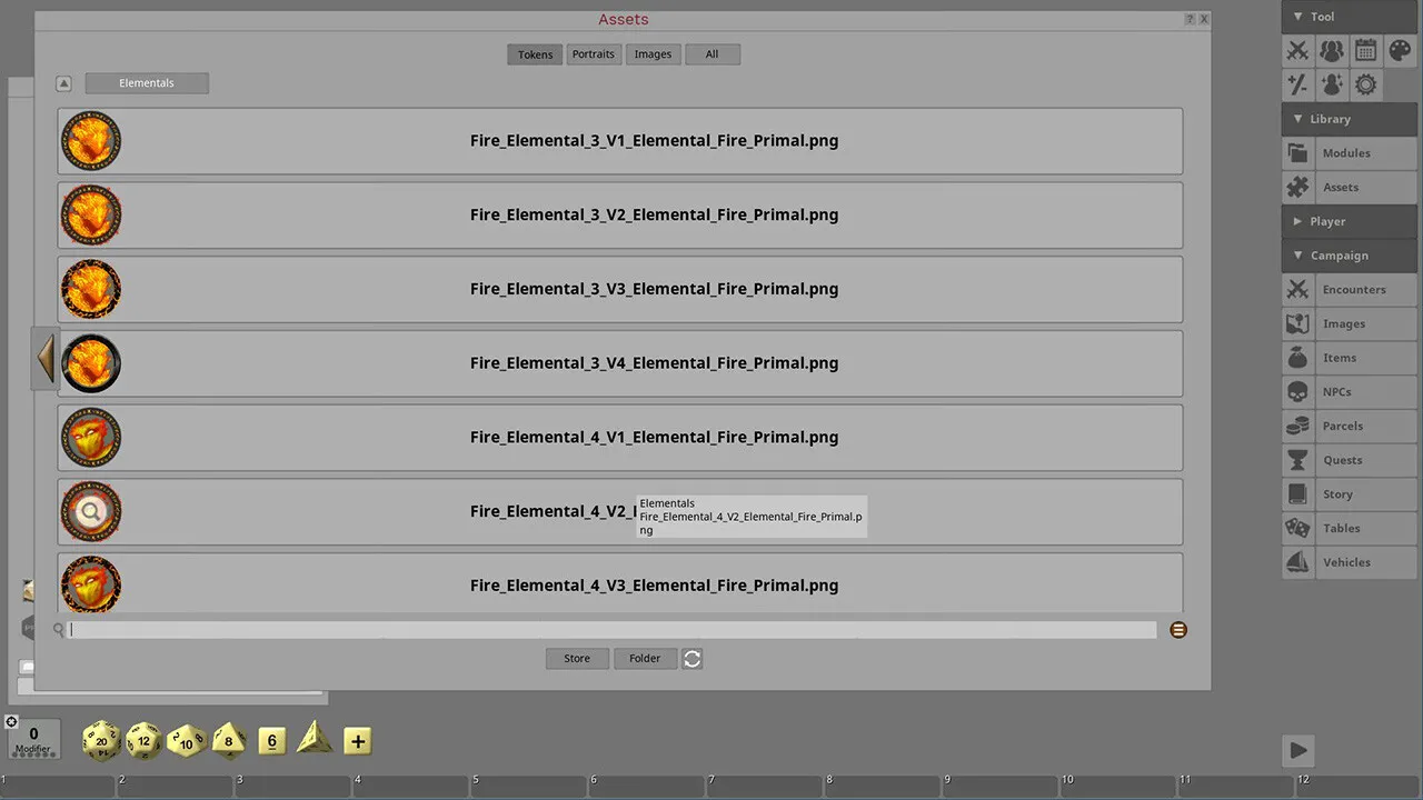 Fantasy Grounds - Elementals Screenshot 0