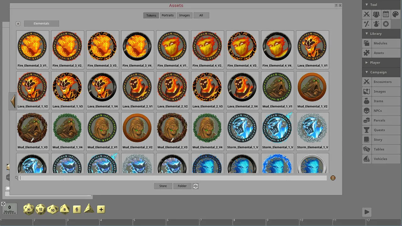 Fantasy Grounds - Elementals Screenshot 1