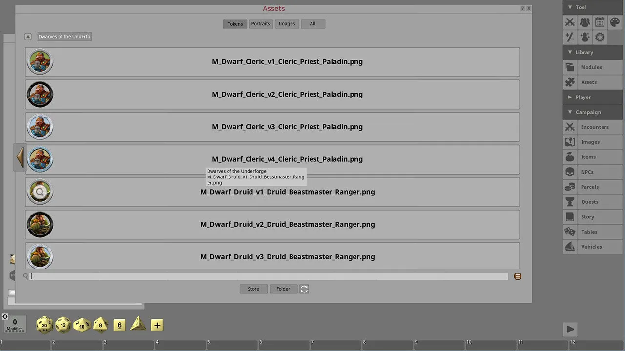 Fantasy Grounds - Dwarves of the Underforge Screenshot 0
