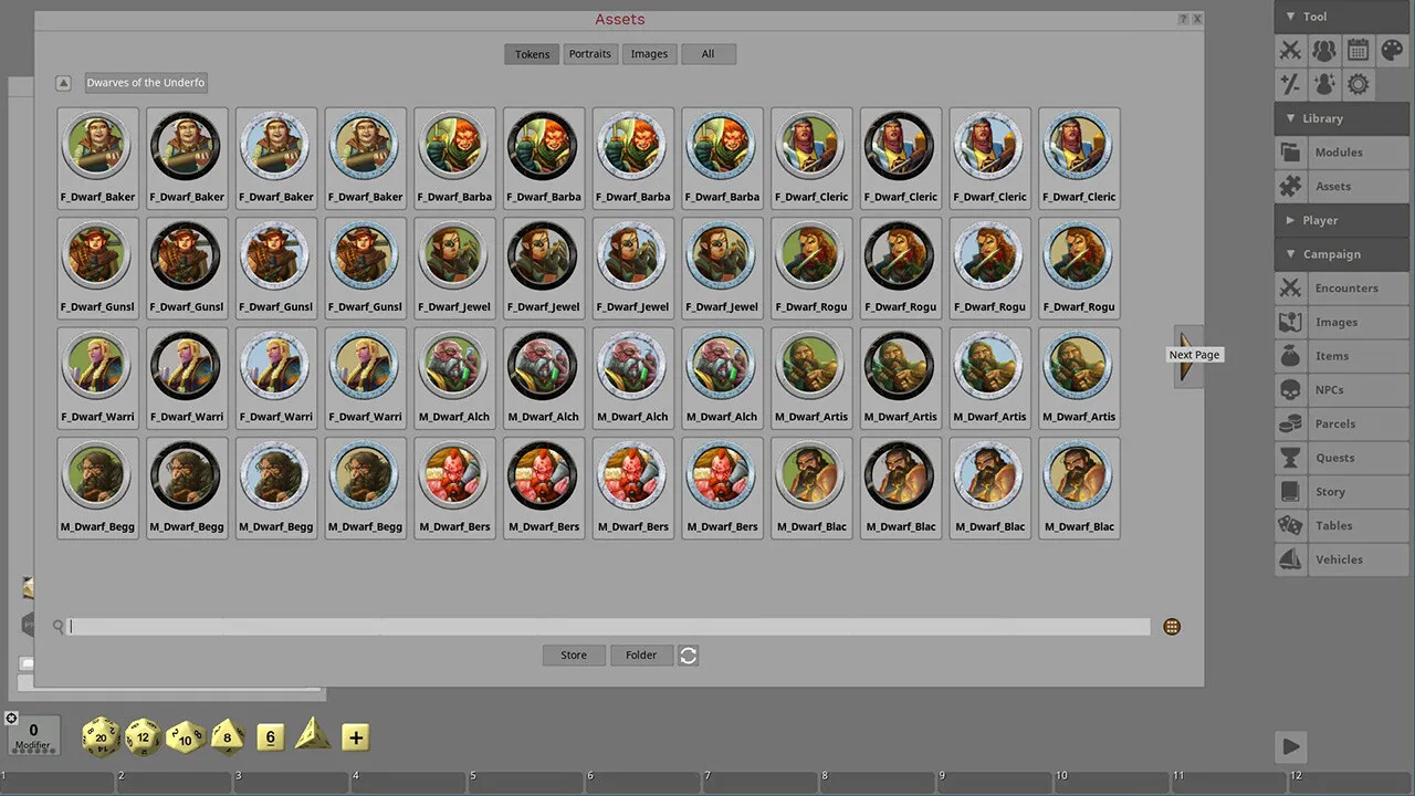 Fantasy Grounds - Dwarves of the Underforge Screenshot 3