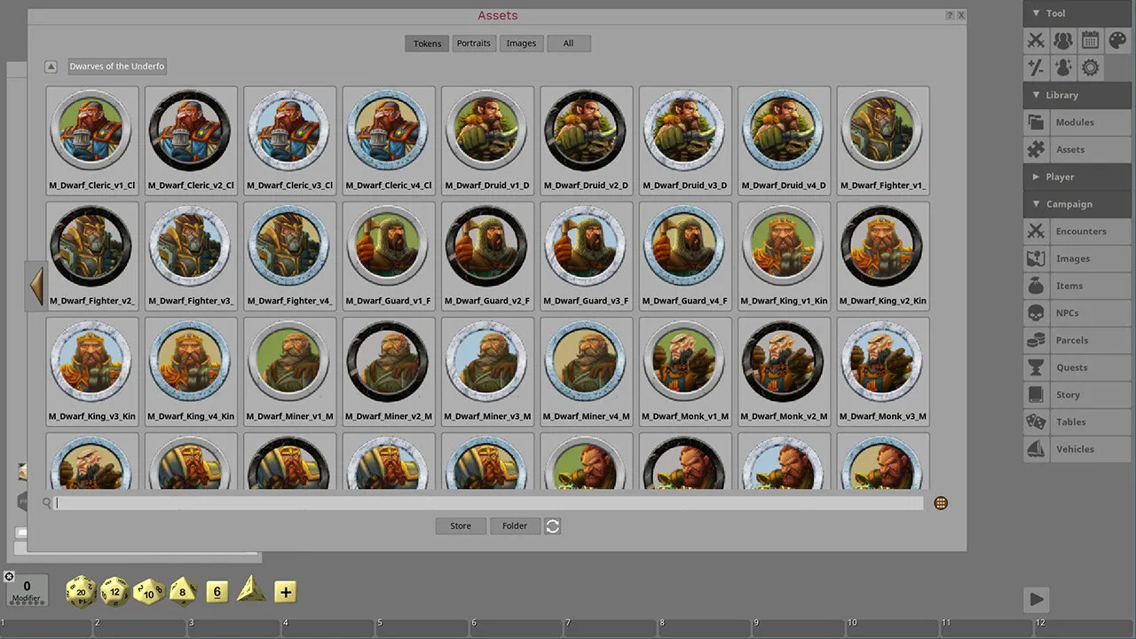 Fantasy Grounds - Dwarves of the Underforge Screenshot 1