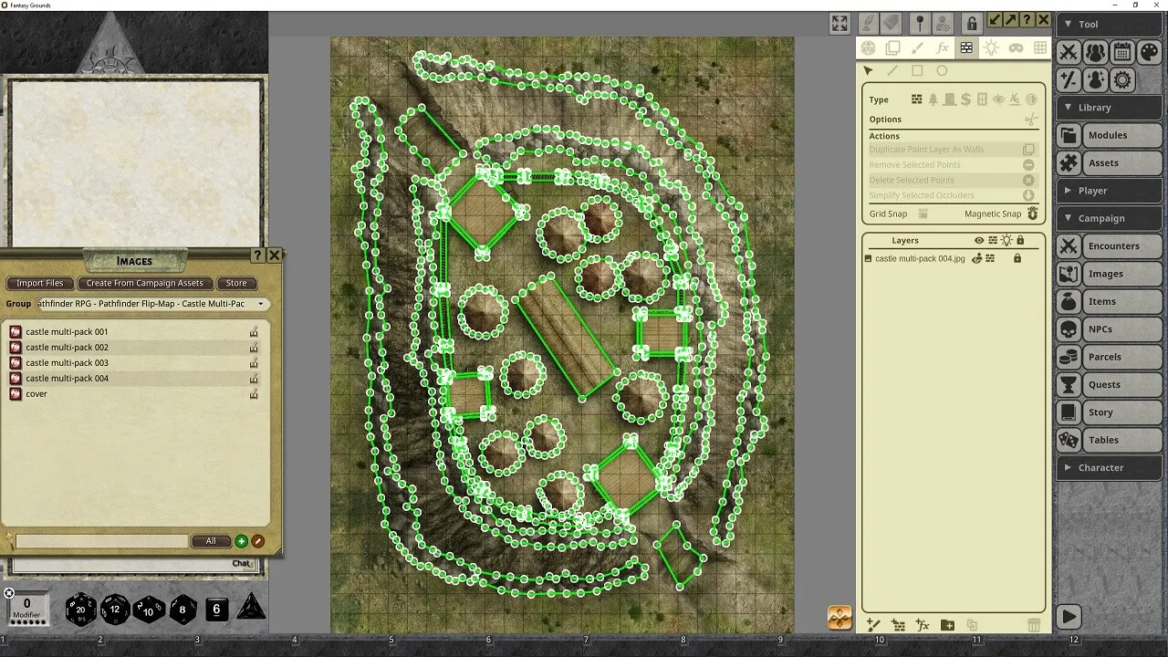 Fantasy Grounds - Pathfinder RPG - Pathfinder Flip-Mat: Castle Multi-Pack Screenshot 3