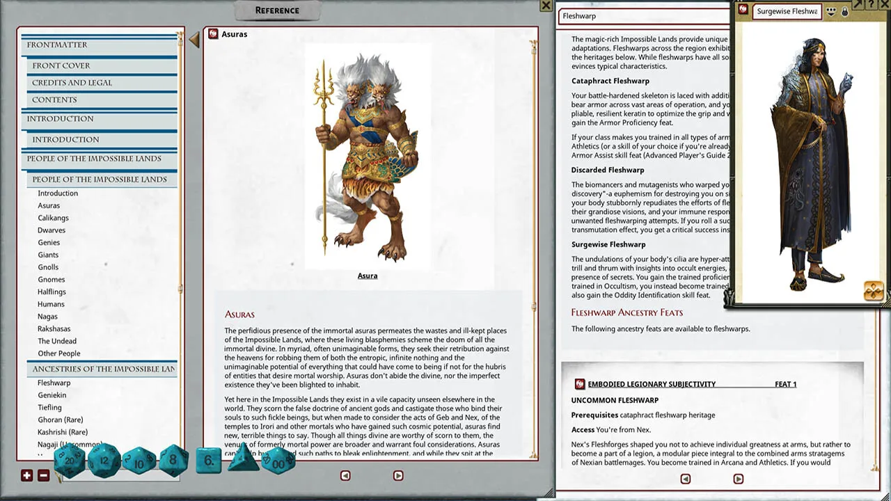 Fantasy Grounds - Pathfinder 2 RPG - Lost Omens: Impossible Lands Screenshot 4