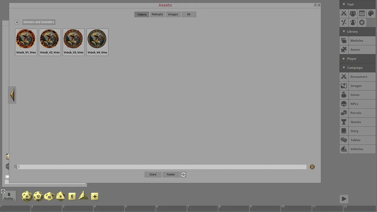 Fantasy Grounds - Demons & Outsiders Screenshot 0
