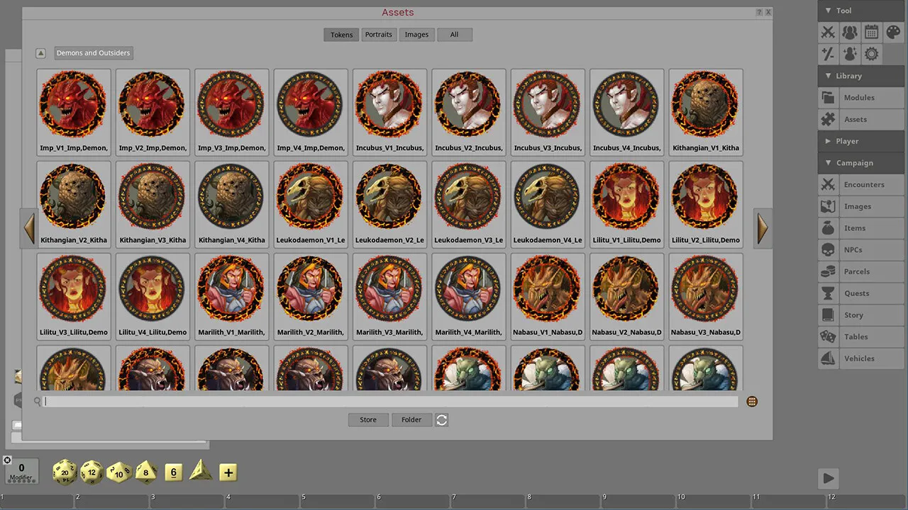 Fantasy Grounds - Demons & Outsiders Screenshot 2