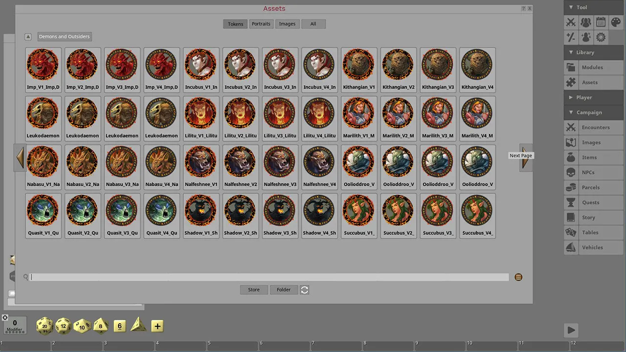 Fantasy Grounds - Demons & Outsiders Screenshot 4