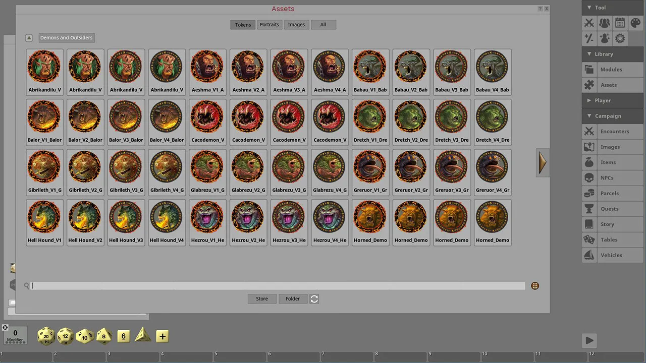 Fantasy Grounds - Demons & Outsiders Screenshot 3