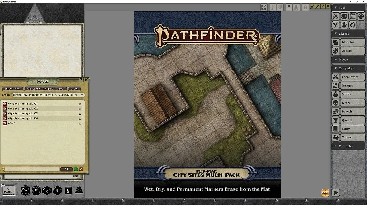 Fantasy Grounds - Pathfinder RPG - Pathfinder Flip-Mat: City Sites Multi-Pack Screenshot 4