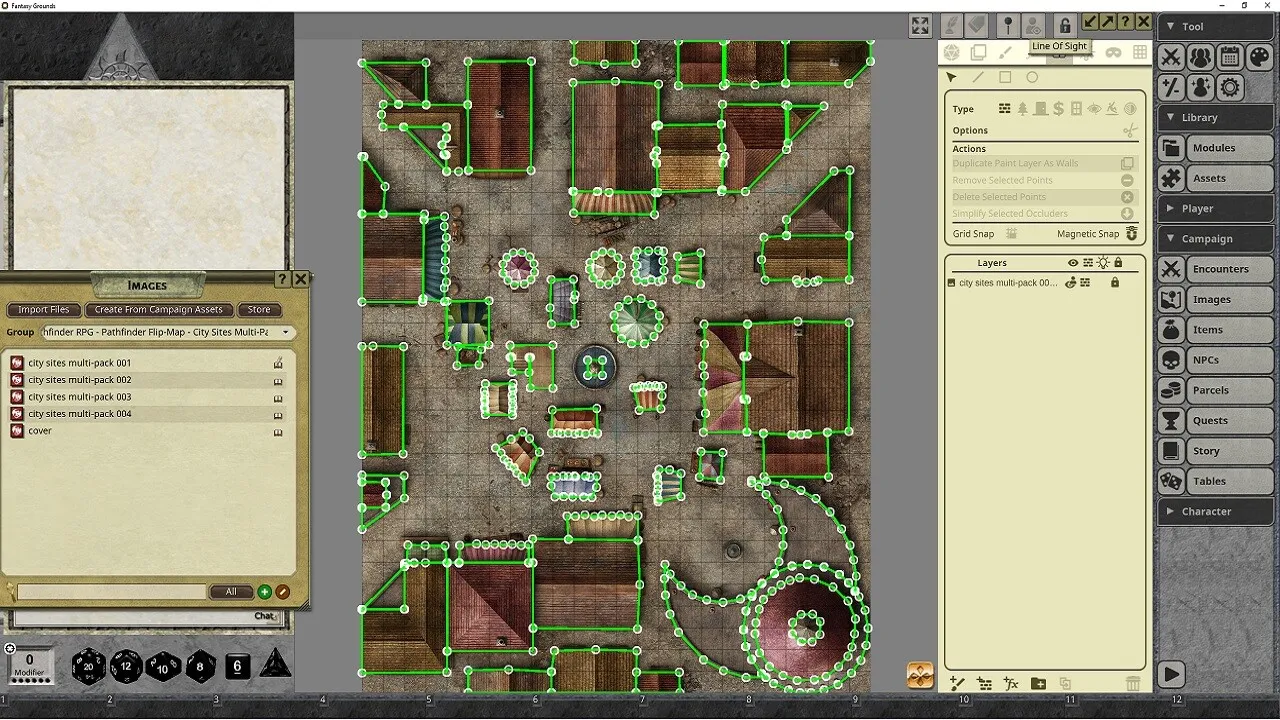 Fantasy Grounds - Pathfinder RPG - Pathfinder Flip-Mat: City Sites Multi-Pack Screenshot 3
