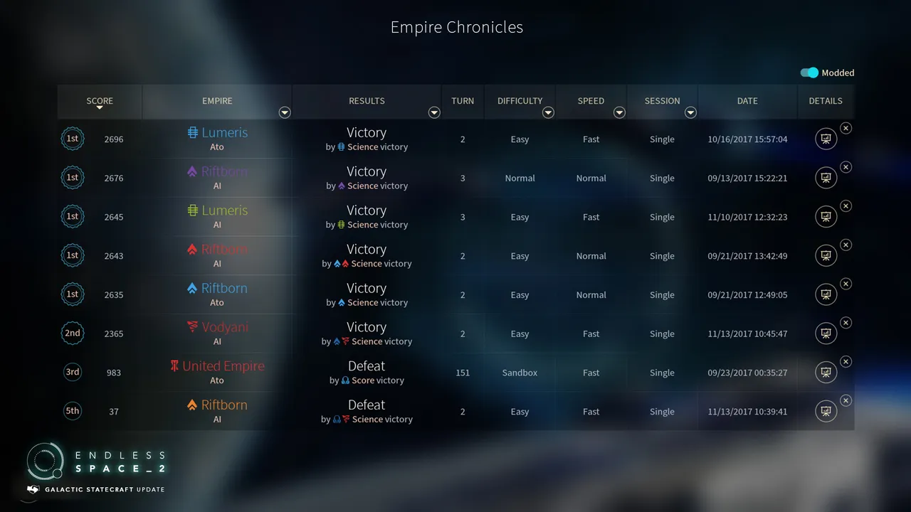 ENDLESS™ Space 2 - Galactic Statecraft Update Screenshot 6