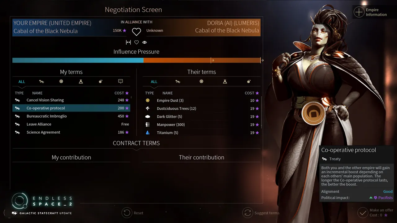 ENDLESS™ Space 2 - Galactic Statecraft Update Screenshot 5