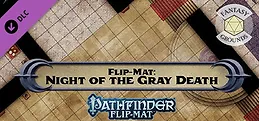 Fantasy Grounds - Pathfinder RPG - Pathfinder Flip-Mat: Night of the Gray Death