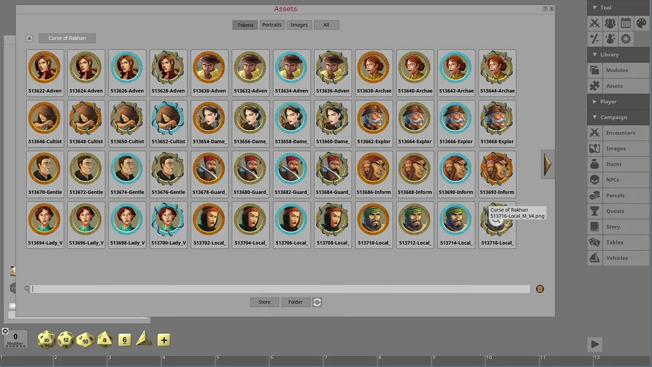 Fantasy Grounds - Curse of Ra'khan Screenshot 4