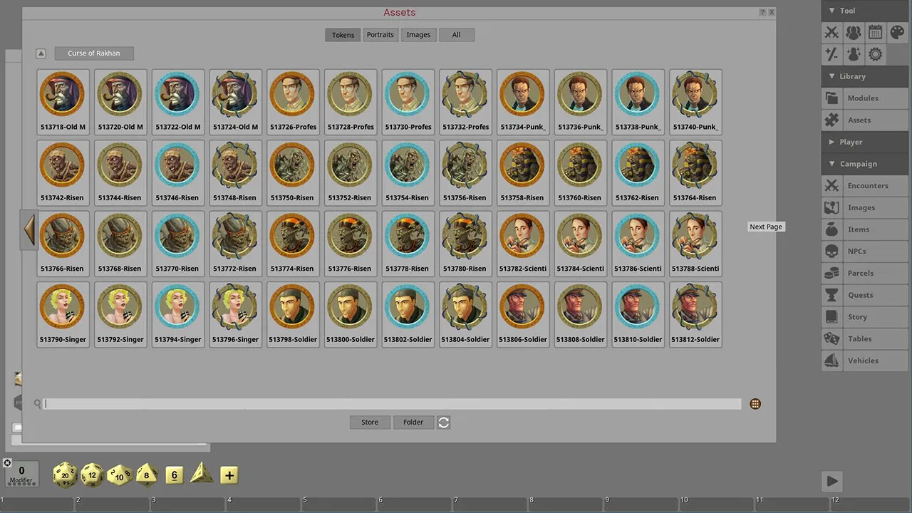 Fantasy Grounds - Curse of Ra'khan Screenshot 3