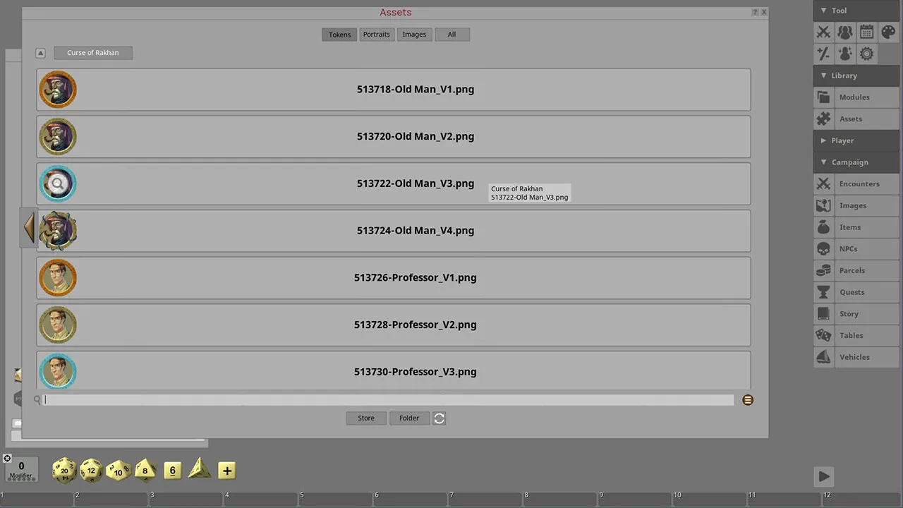 Fantasy Grounds - Curse of Ra'khan Screenshot 0