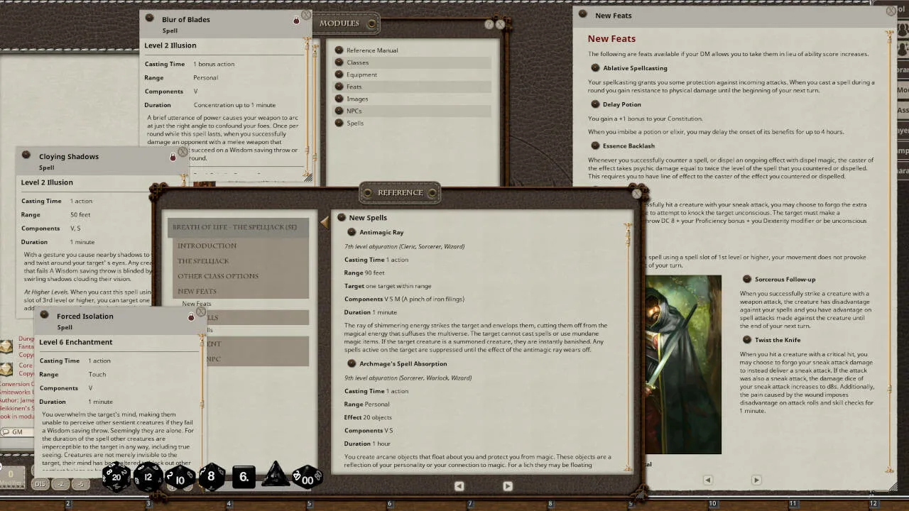 Fantasy Grounds - Breath of Life - The Spelljack Screenshot 1