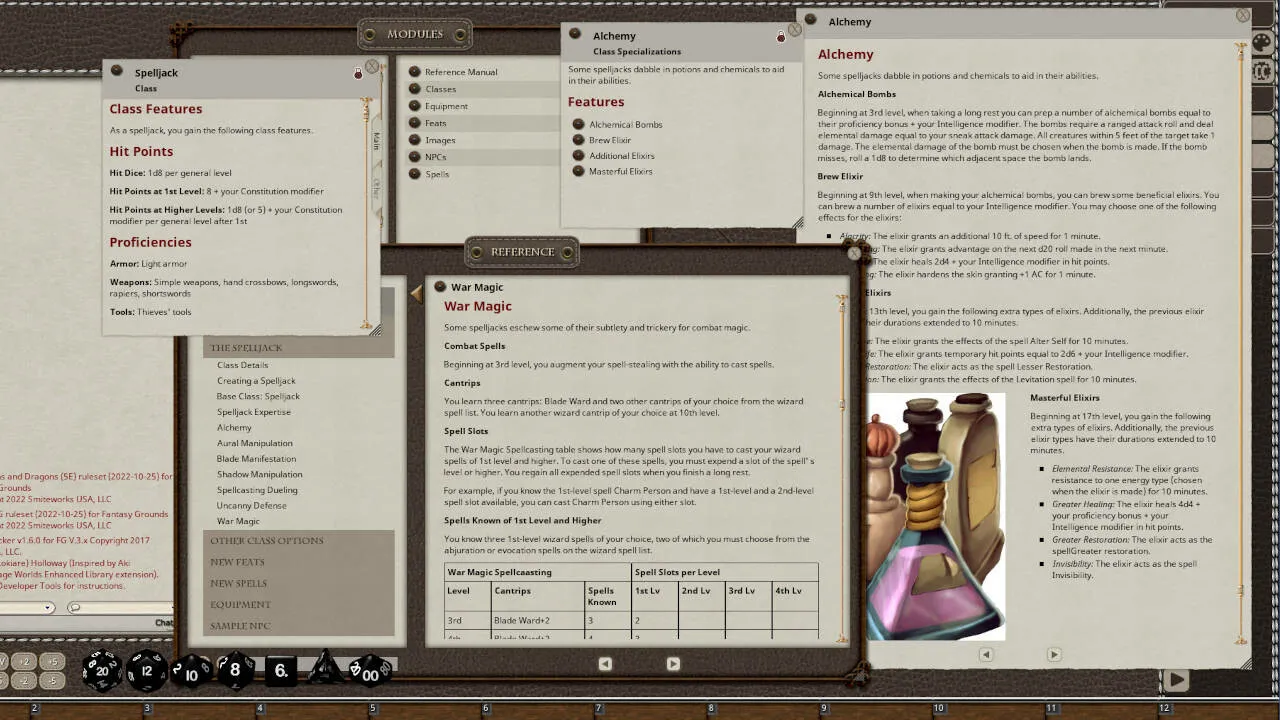 Fantasy Grounds - Breath of Life - The Spelljack Screenshot 2