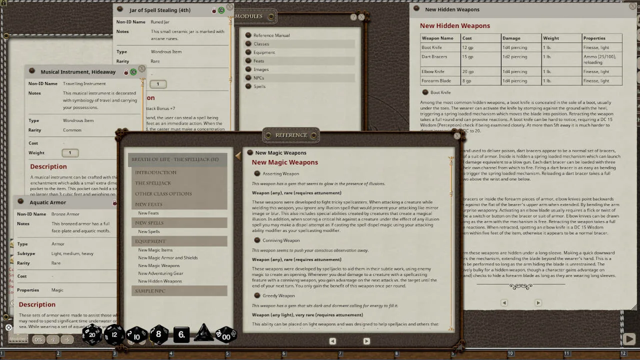 Fantasy Grounds - Breath of Life - The Spelljack Screenshot 0