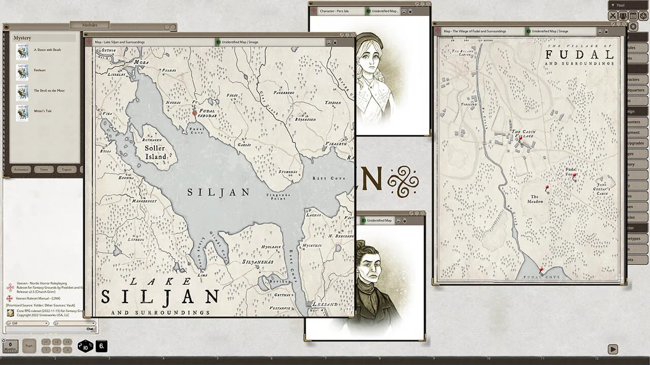 Fantasy Grounds - Seasons of Mystery Screenshot 3