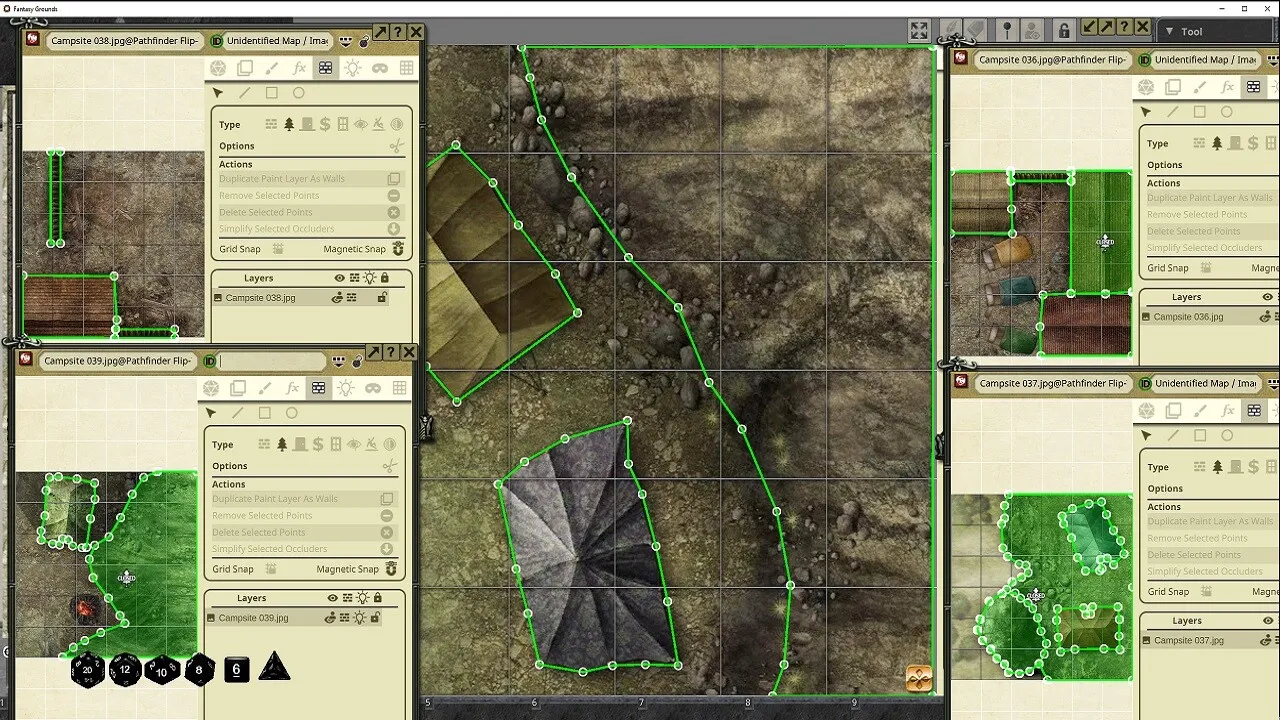Fantasy Grounds - Pathfinder RPG - Pathfinder Flip-Tiles - Campsite Screenshot 0