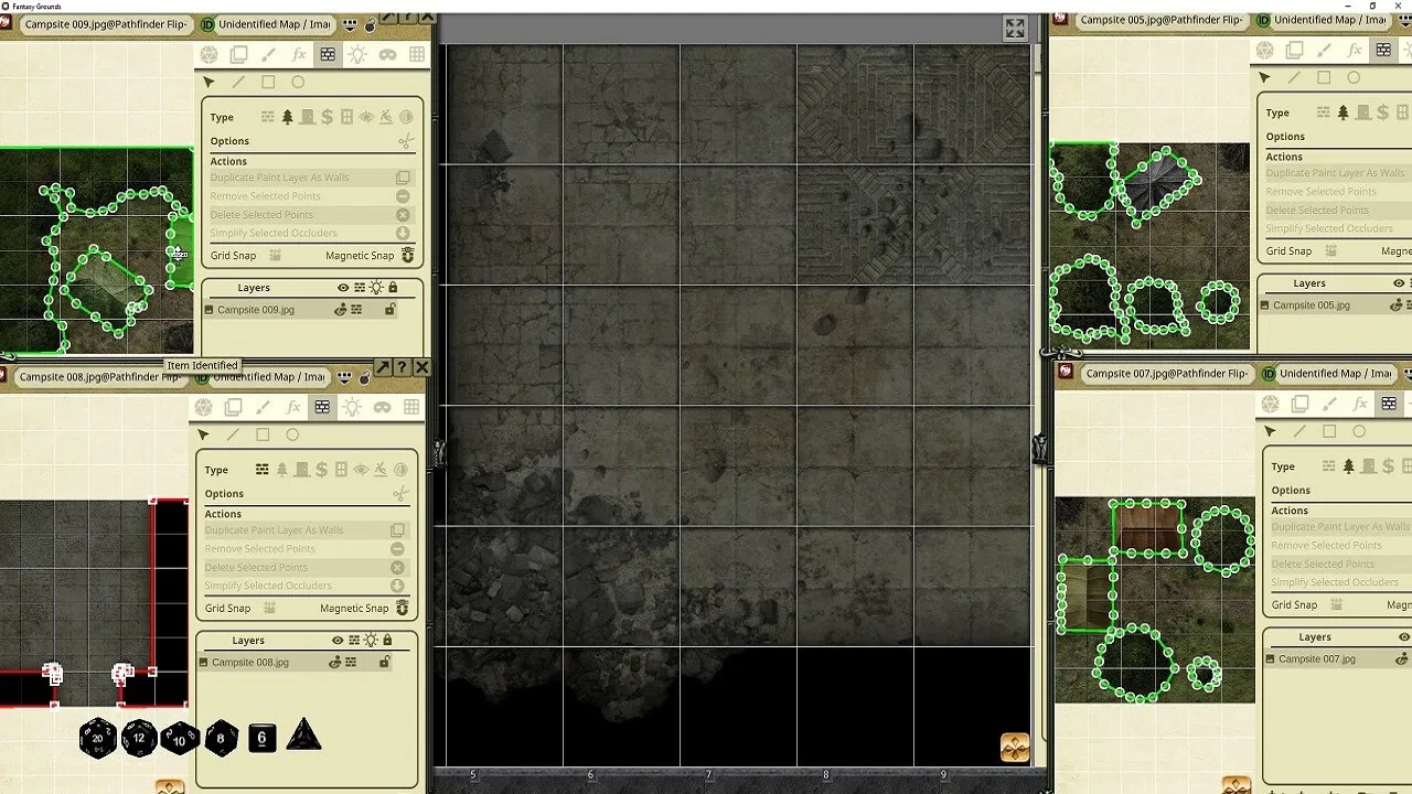 Fantasy Grounds - Pathfinder RPG - Pathfinder Flip-Tiles - Campsite Screenshot 3